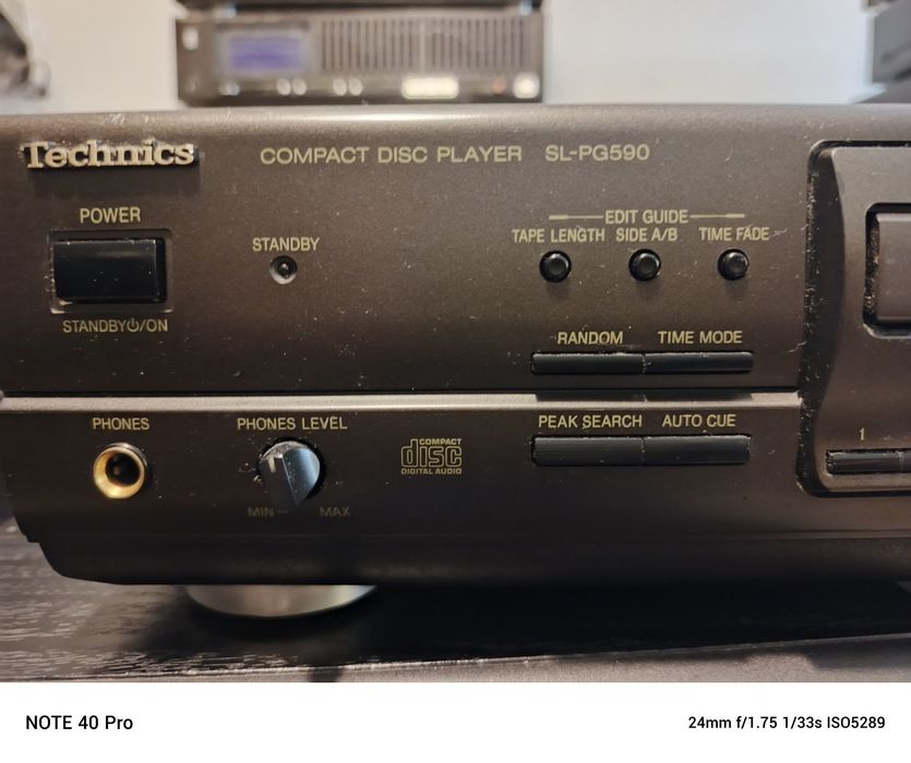 Technics odtwarzacz CD.