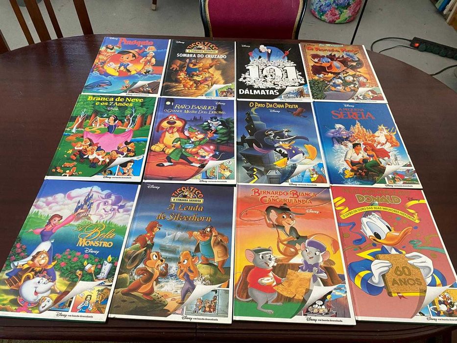 disney em banda desenhada, preço por livro, portes grátis