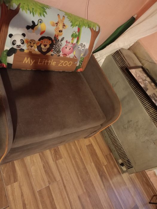 Sofa rozkładana , fotel jednoosobowy