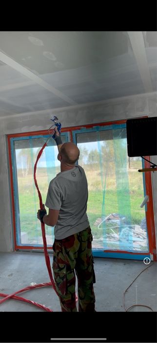 Gładzie i malowanie natryskowe