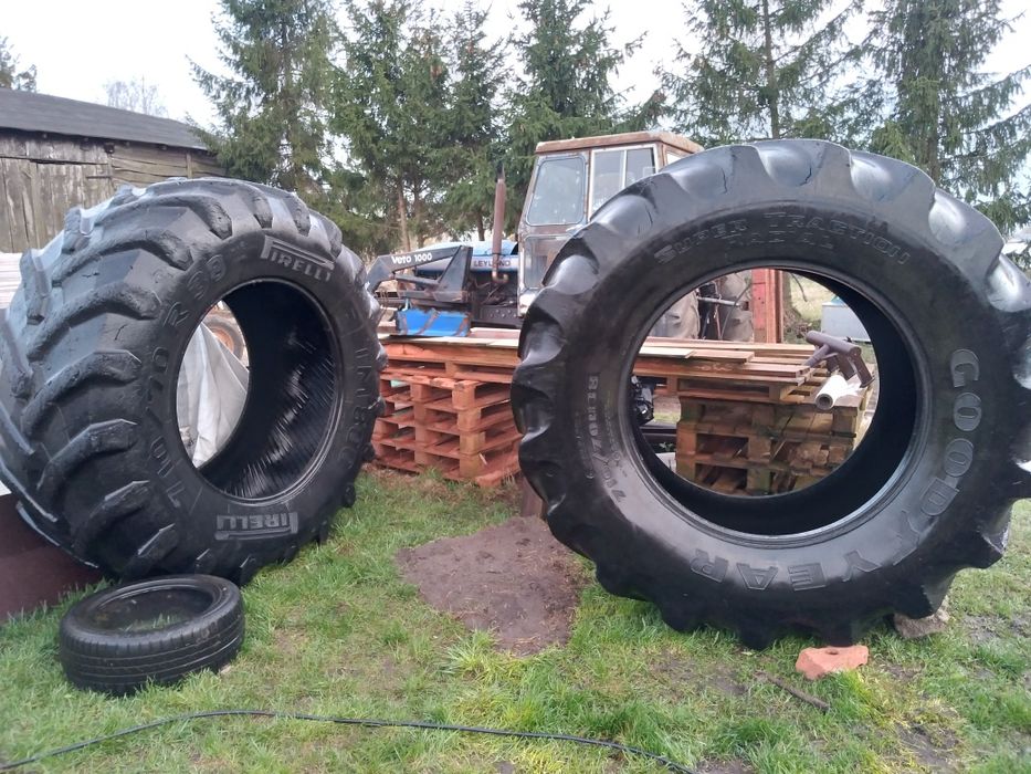 Opona opony 2szt 710/70R38 goodyear i pirelli
