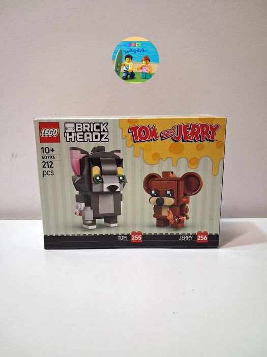 ENVIO GRATIS-LEGO 40793 Tom and Jerry (BrickHeadz)
