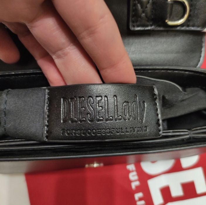 Сумка Diesel 1DR шкіряна жіноча