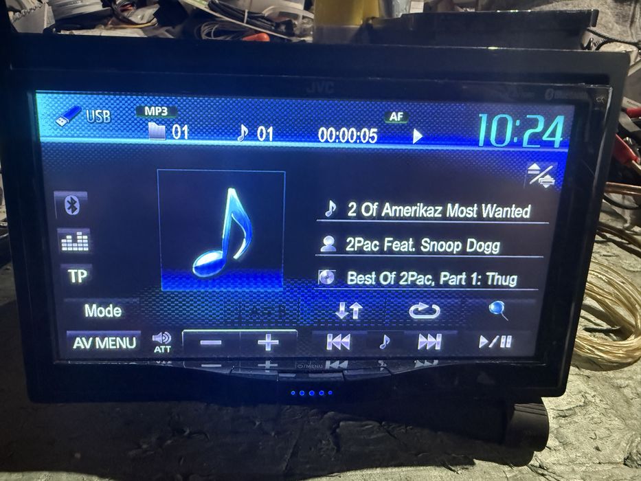 2din JVC z pilotem
