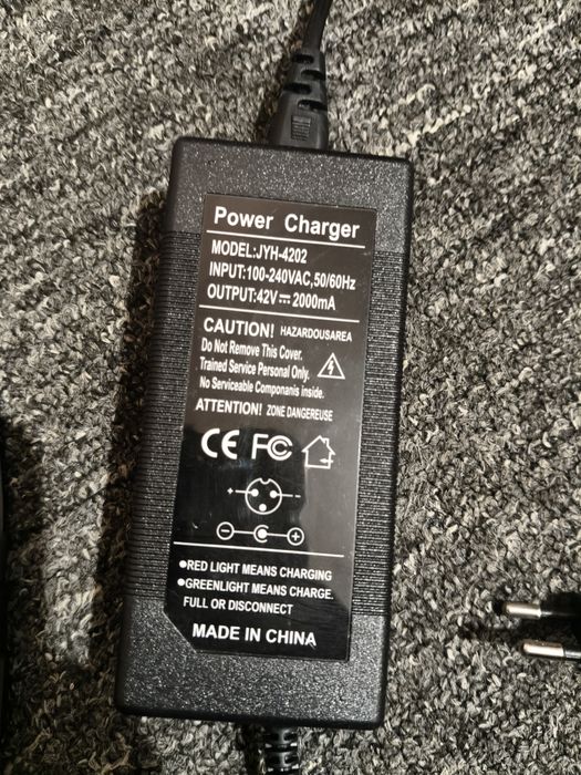 зарядка 36V (42V) 10s