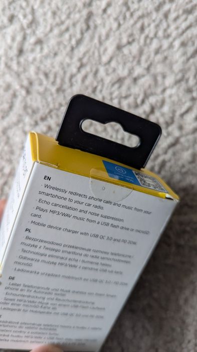 TechniSat Digicar 100 BT - transmiter samochodowy bt