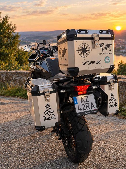 Benelli TRK 502X | 2023 | 9.000 km | Malas de alumínio