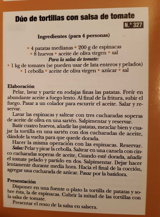 Revista de Receitas da  HOLA