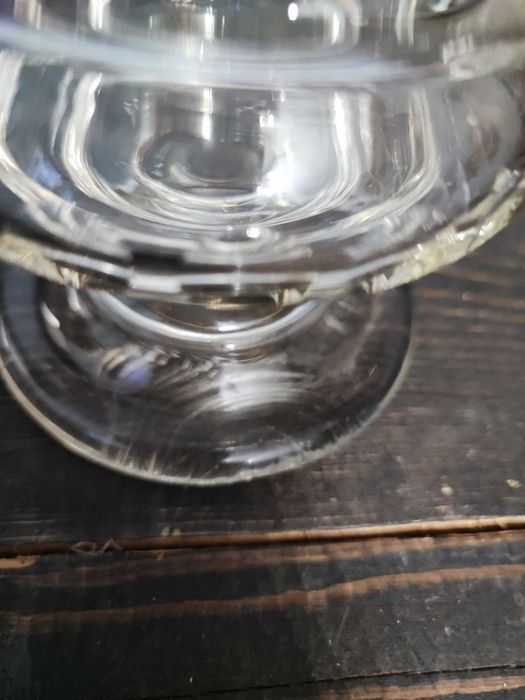 Stary kufel  cynowa klapka dla kolekcjonera Vintage