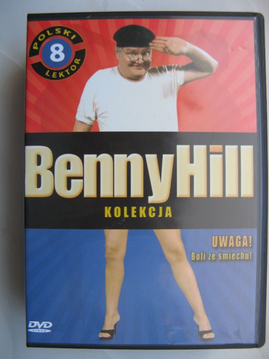 Benny Hill kolekcja - komplet 20 płyt DVD (60 odcinków serialu)/Nowe!