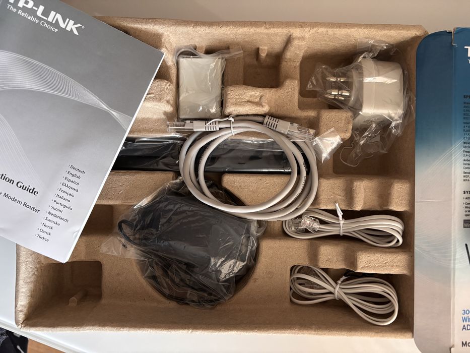 GIGABIT ADSL2 N 300Mbps Wireless Modem Router - TP-LINK