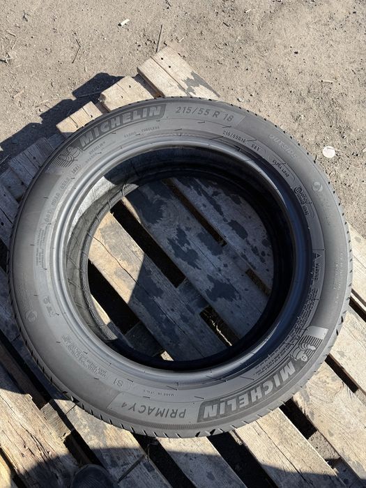 215/55 R18 Michelin Primacy 4 /2021рік/літо/4шт./Італія/