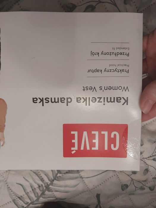 Nowy długi bezrękawnik r L Cleve