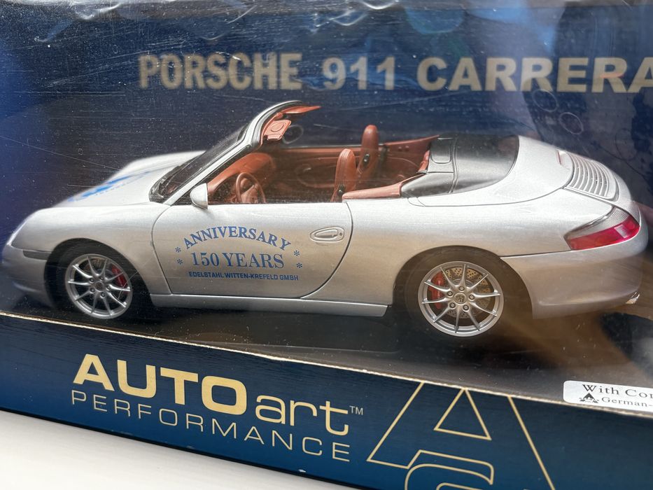 ミニカー AUTOart Porsche 911 Cabriolet 1/18 ミニカー AUTOart Porsche 911 Cabriolet 1/18 AUTOart 1:18 scale