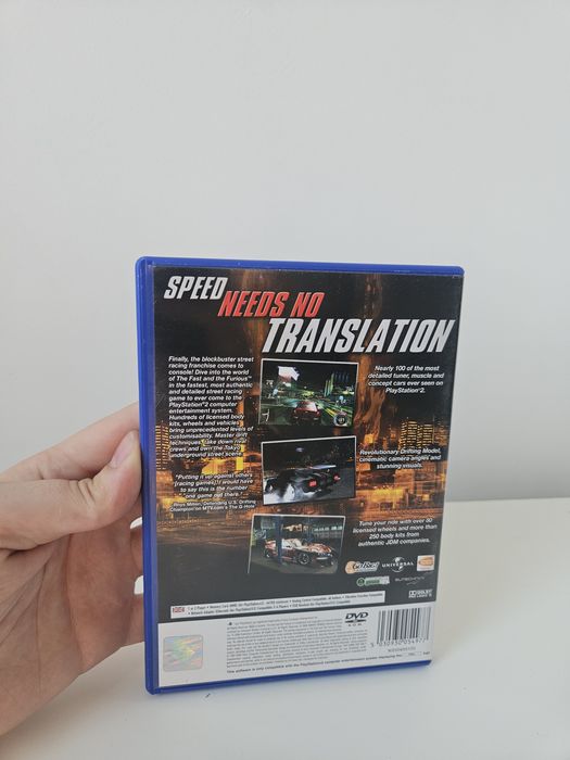 The Fast and the Furious PS2 PlayStation