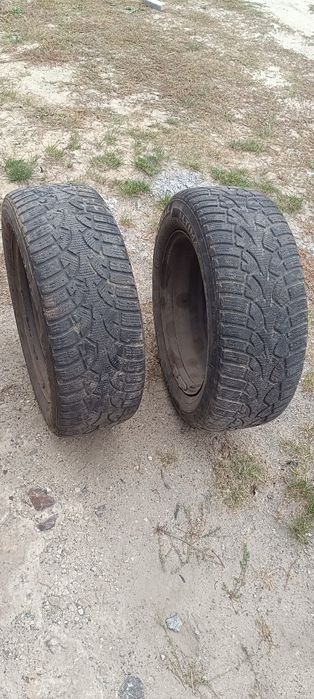 Продам зимові колеса на дисках два штуки 205/60 r15 розболтовка 5х100