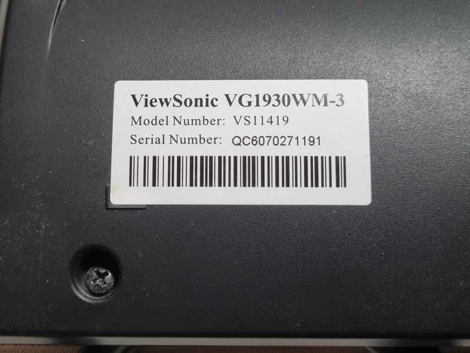 Монитор ViewSonic VG1930wm