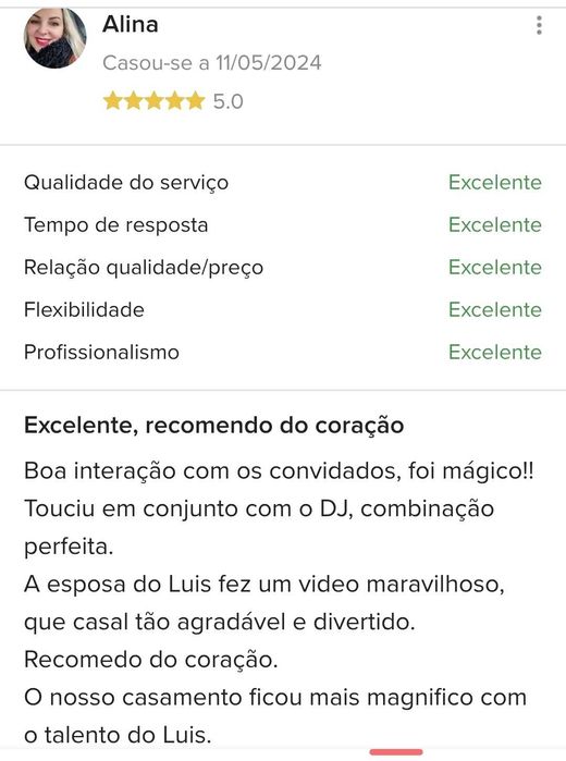 Saxofonista para todo o gênero de Eventos