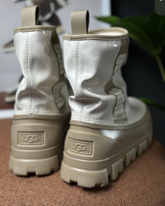 UGG 11 us 42 27.5-28 см черевики ботинки сапоги зимові мех зима замша