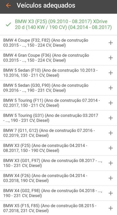 BMW - Radiador de óleo + juntas