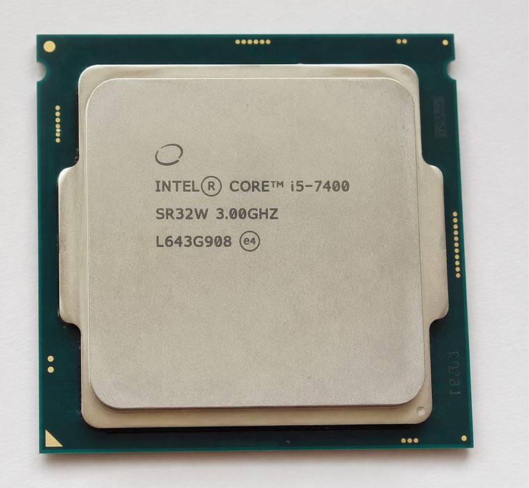 Процесор Intel Core i5-7400 (4 ядра, до 3.5 ГГц)