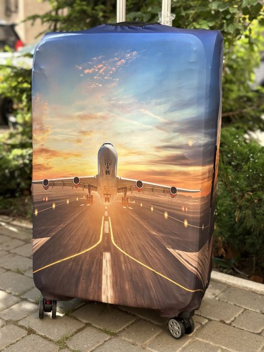 Чехлы на чемодан все размеры, s, m, l ,