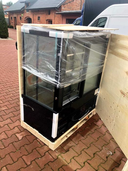 NOWA "od ręki" 90cm cukiernicza chłodnicza cukiernia lada witryna
