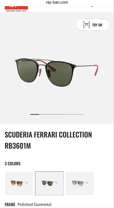 Oculos rayban scuderia ferrari