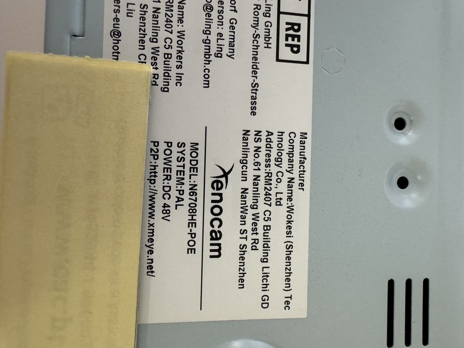 Sistema Video Vigilância NVR Hisseu 8 Canais POE