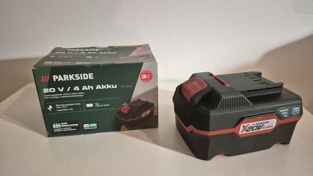 Аккумулятор Parkside 4 a 20v