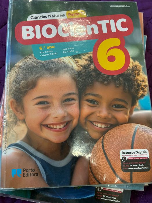 Livros escolares 6 ano