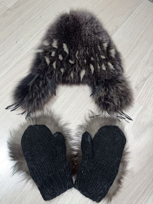 Продам набор щапки Писець натуральна