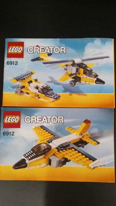 Lego creator 6912. samolot.  łódź.  helikopter, komplet + instrukcja