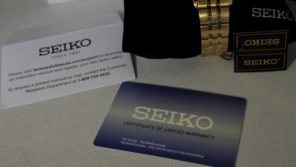 Zestaw zegarków Seiko SUR442 i SUR 444 unikat