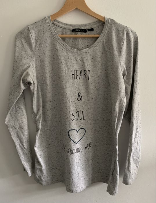 Zestaw bluzek ciążowych z długim rękawem L