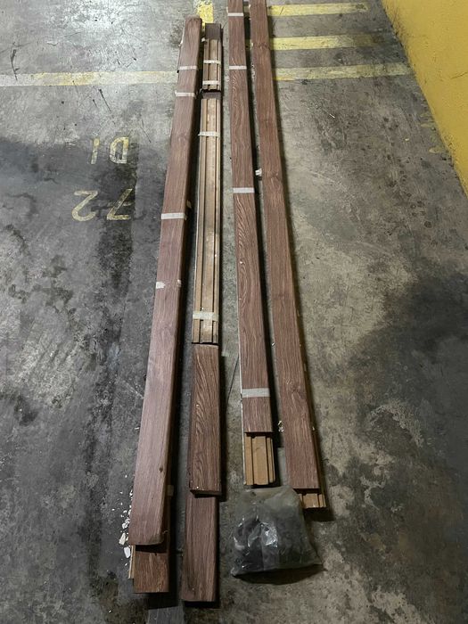 25m Rodapé parede interior MDF