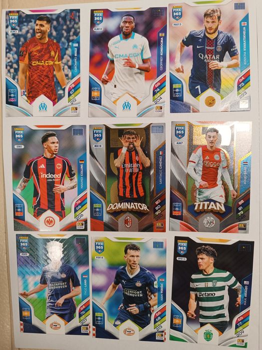 Karty piłkarskie dla Pana Zbigniewa