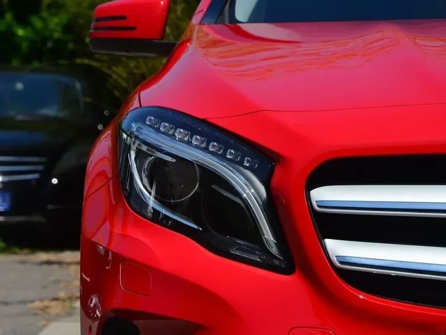 Vidro capa lente farol ótica Mercedes-Benz GLA W156 X156