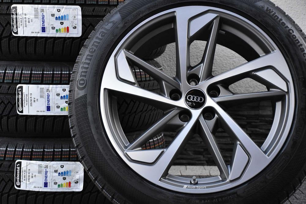 Nowe koła zimowe OEM AUDI Q3 RSQ3 SPORTBACK 83A 19" Continental AO 25r