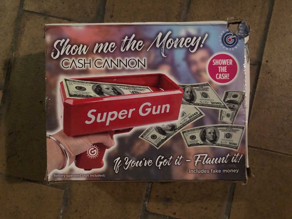 Pistolas de dinheiro (4 unidades)