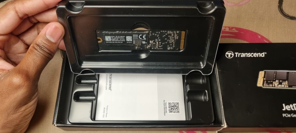 NOVO / SELADO" "NUNCA USADO" SSD Mac 240GB Transcend JetDrive 820