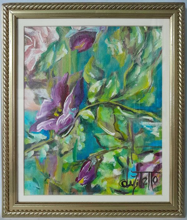 Pintura acrílica sobre tela original