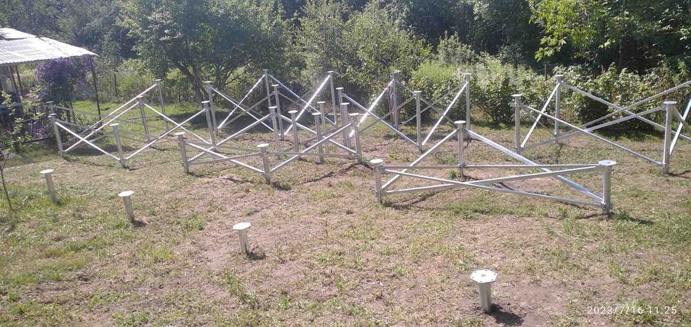 Монтаж гвинтового фундаменту • Сваи винтовые гвинтові палі Геошурупи