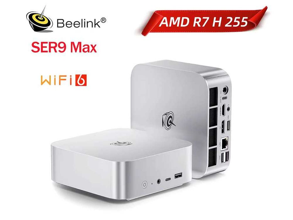 Beelink SER8/SER9 Ryzen 7 8745HS/H255 32GB DDR5 1TB NVMe - Кращий вибір!