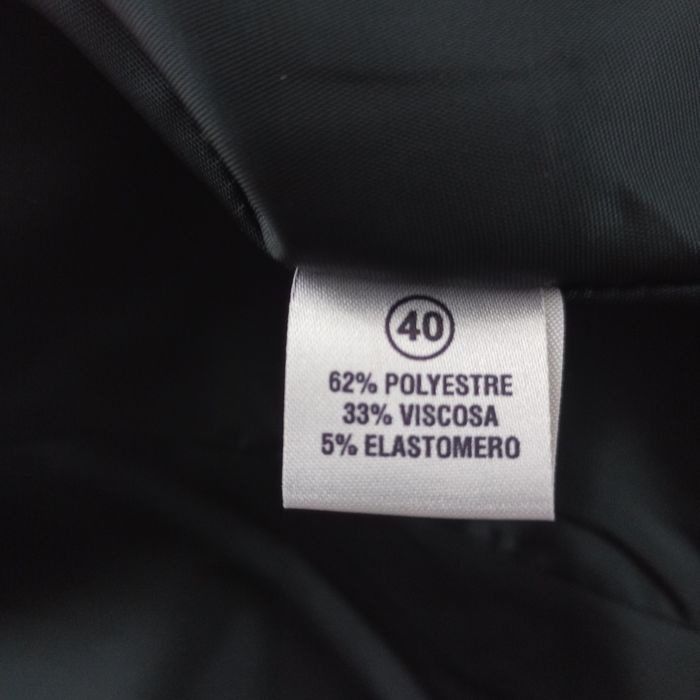 Tutto czarny kostium, garnitur damski rozmiar L