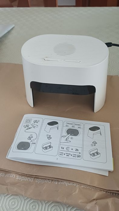 Aparelho medico Auditivo Oticon - Auricular esquerdo +Dry cap UV3