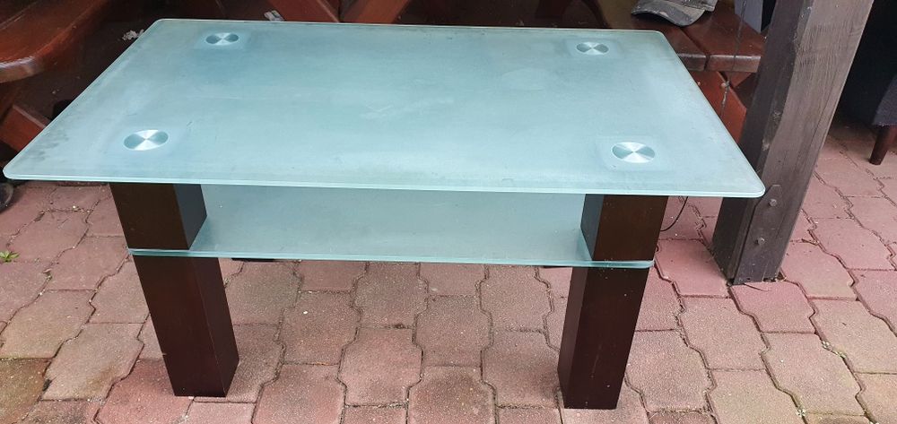 Stolik kawowy szklany