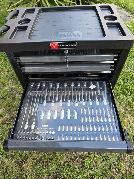 Carrinho de ferramentas 7 gavetas 6 completas novo e