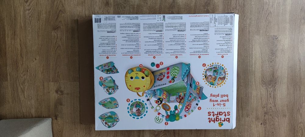 Manta de atividades bright starts