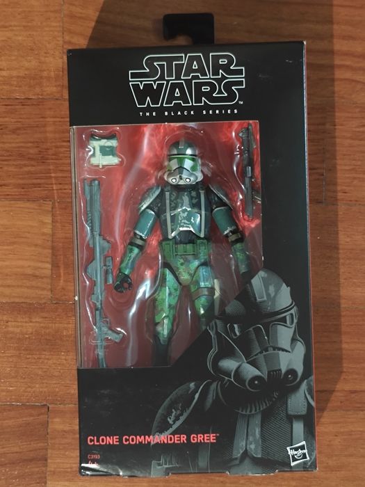 Figura Star Wars Clone Commander Gree Black Series Hasbro